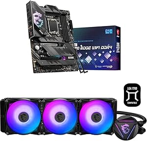 MSI MPG Z690 EDGE WIFI DDR4 Gaming Motherboard Bundle