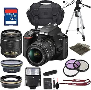 Nikon D3500 18-55mm VR Lens Bundle
