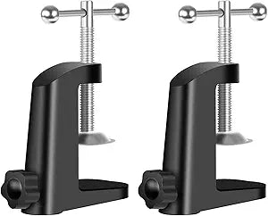 Neewer 90087640 Microphone Boom Arm Table Mounting Clamp 2-Pack