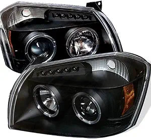 Spyder PRO-YD-DMAG05-LED-BK Dodge Magnum LED Projector Headlights — main product image