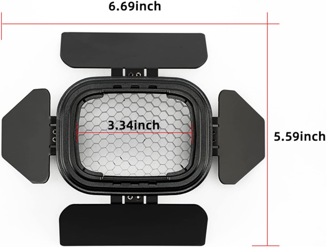 Godox BD-07 AD200Pro Barn Door with Honeycomb