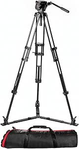 Manfrotto 501HDV,546GBK Video Tripod Kit Black