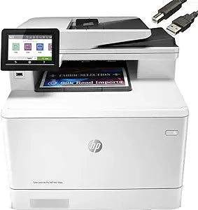 HP Laserjet M479fdw Wireless Color Multifunction Printer — main product image