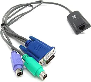 HP 262588-B21 - 2 KVM CAT5 PS/2 Interface Adapter — main product image