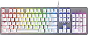 Razer RZ03-02521900-R3M1 Huntsman V2 Optical Gaming Keyboard Mercury White