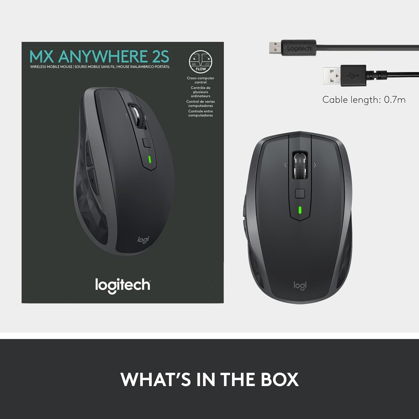 Logitech 910-007232 MX Anywhere 2S Wireless Mouse