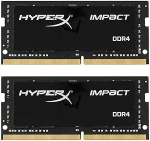 HyperX HX424S14IBK2/8 8GB Impact DDR4 Laptop Memory