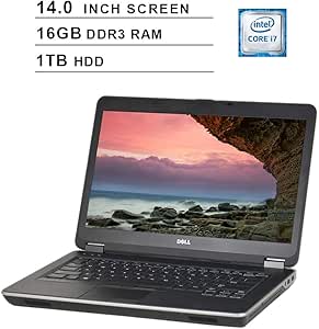 Dell Latitude E6440 14" Laptop i7 16GB 1TB HDD Windows 10