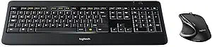 Logitech 920-006239 MX800 Wireless Keyboard Mouse Combo — main product image