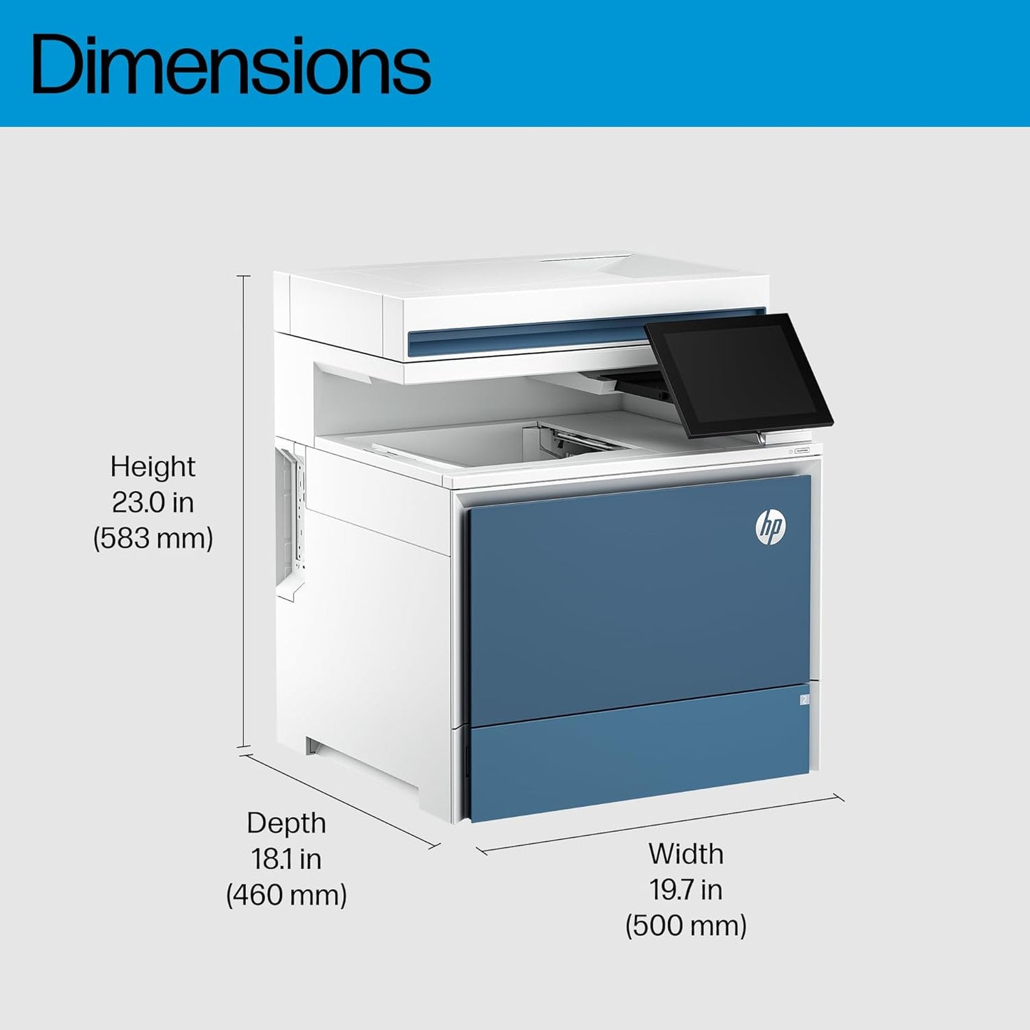 HP 5800dn Color LaserJet Enterprise MFP Printer