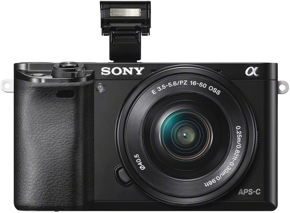 Sony ILCE6000L/B Alpha a6000 Mirrorless Camera with 16-50mm Lens