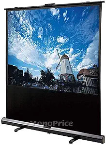 Monoprice 108006 Portable Pull-Up Projection Screen 100-Inch — main product image