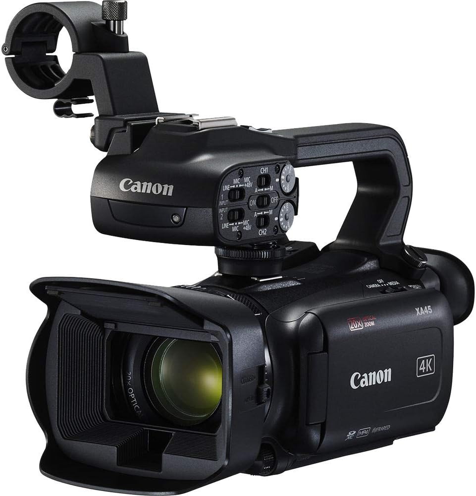 Canon 3665C002 XA45 4K UHD Camcorder Bundle