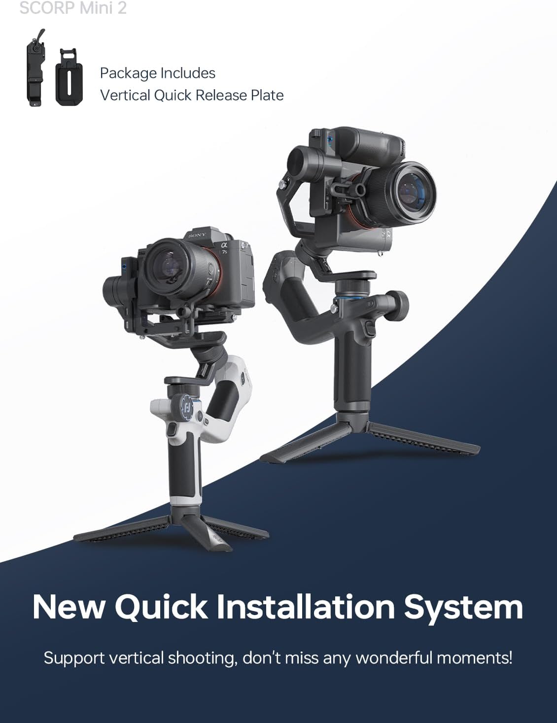 FeiyuTech SCORP Mini 2 AI Gimbal Stabilizer