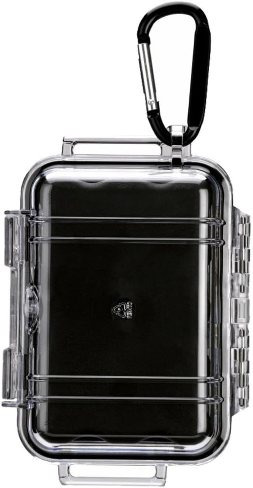 Pelican 1010-026-100 Micro Case - Blue/Clear - Waterproof