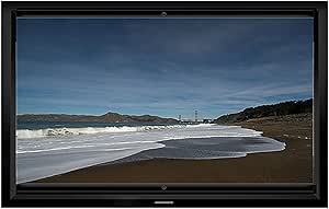 Monoprice 107970 Multi-Format HD Grey Projector Screen