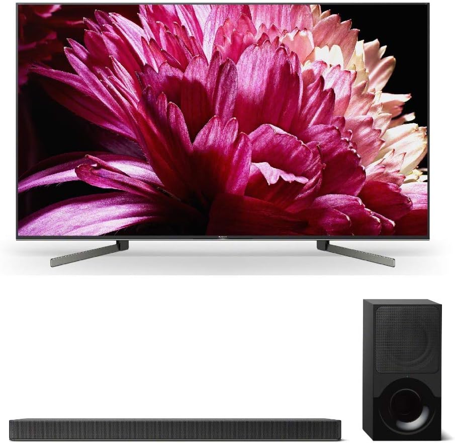 Sony XBR55X950G 55" 4K TV with Sound Bar Bundle