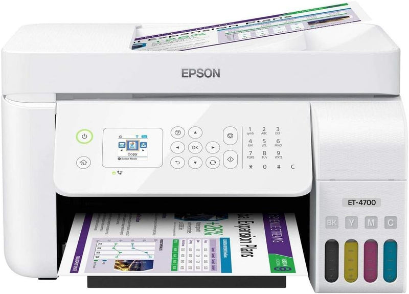 Epson ET-4700 EcoTank Wireless All-in-One Printer — main product image
