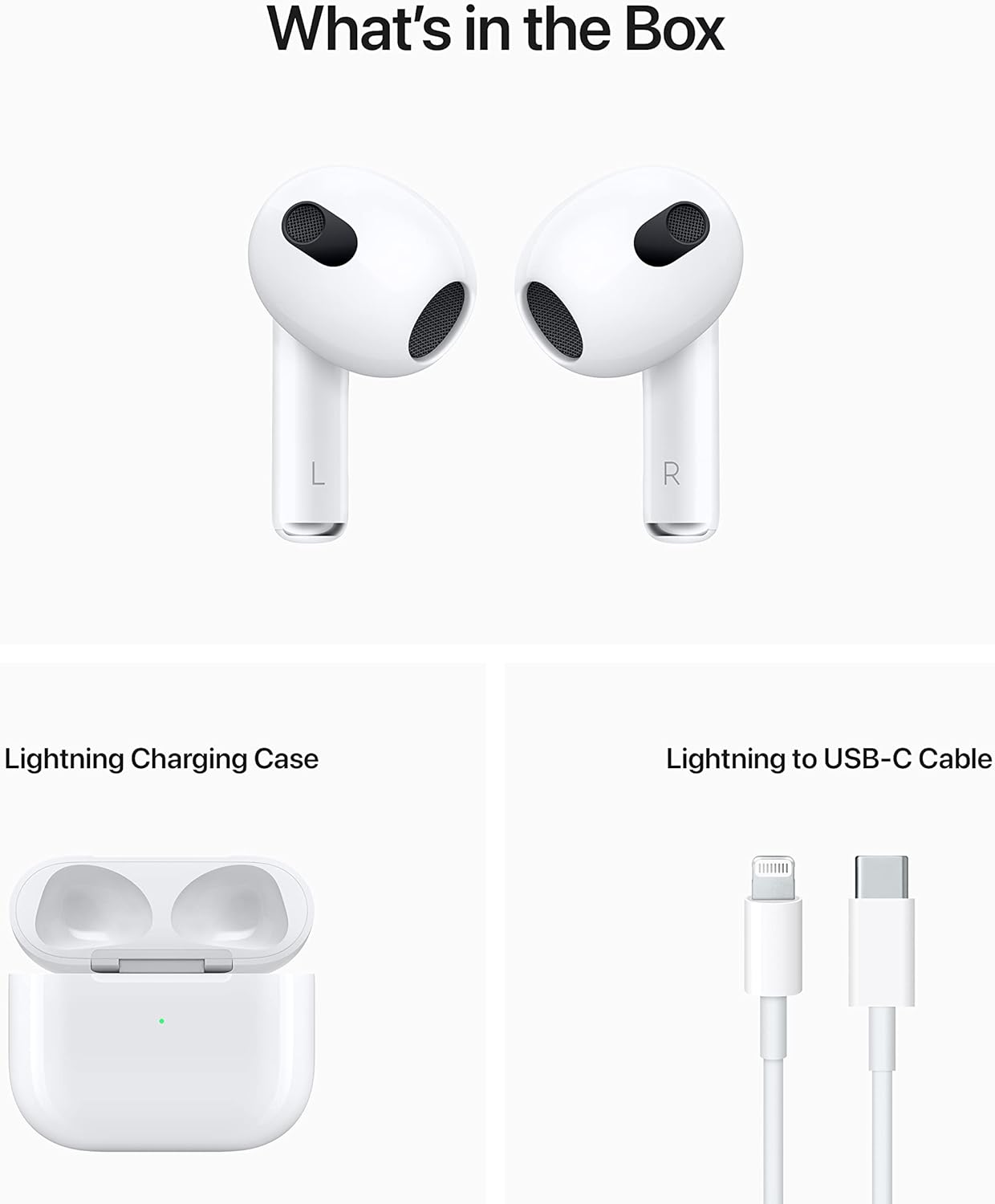 Apple MPNY3AM/A AirPods 3rd Gen Wireless Earbuds