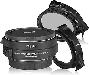 Meike MK-EFTM-C EF/EF-S Lens to EOS M Adapter ND/UV Filter