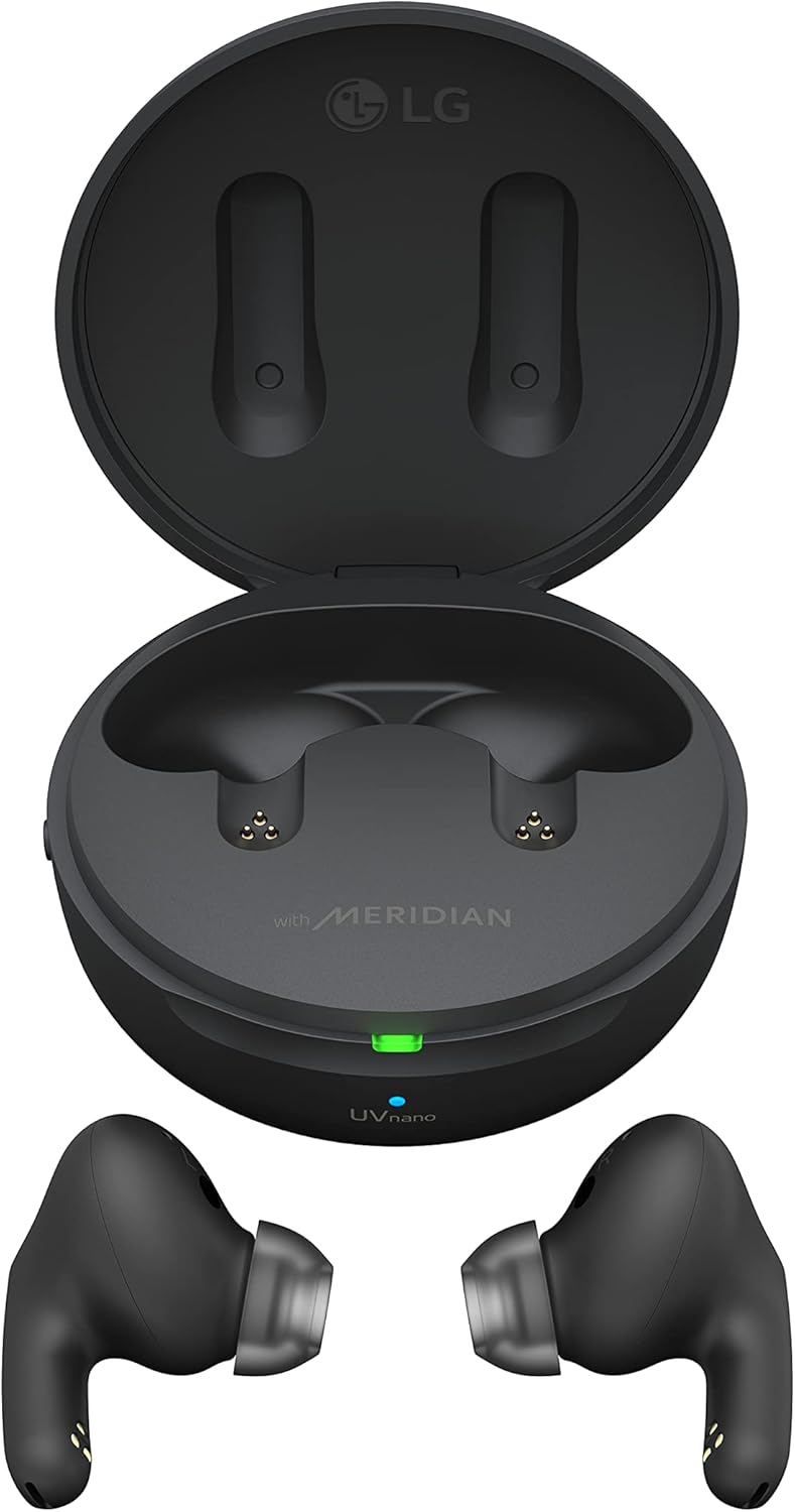 LG TONE-FP9 Free True Wireless Bluetooth Earbuds ANC UVnano Black