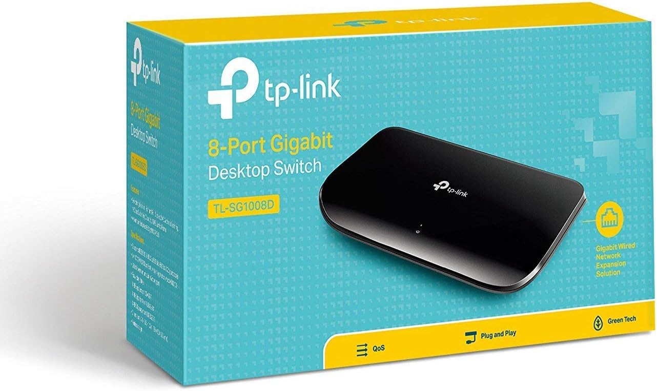 TP-Link TL-SG1008D 8-Port Gigabit Ethernet Switch