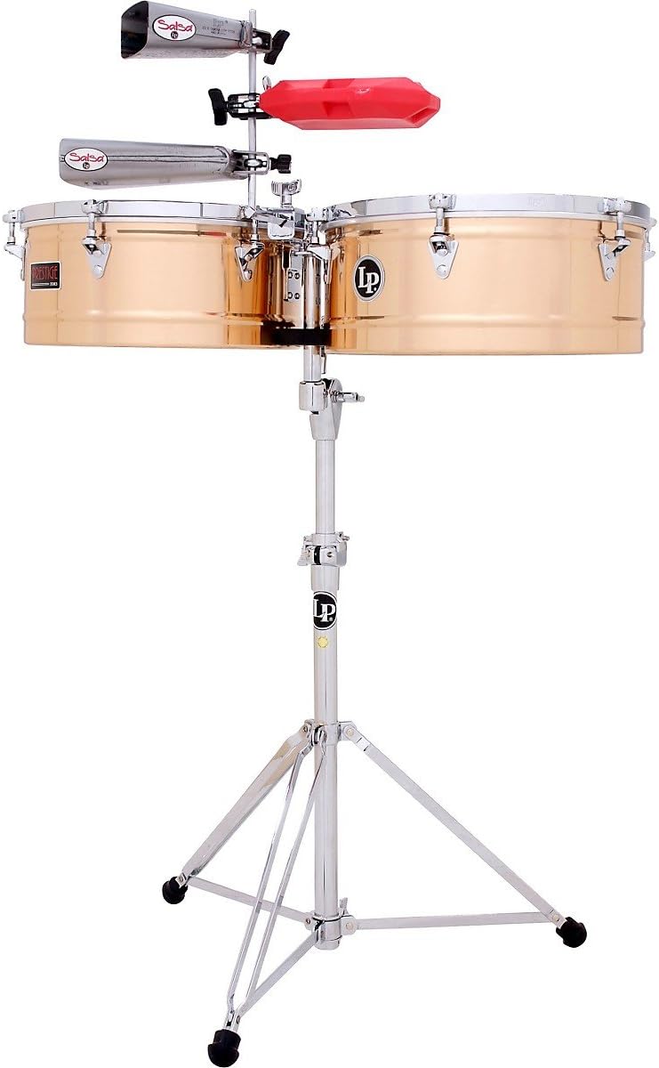 Latin Percussion LP1415-BZ Prestige Bronze Timbales — main product image