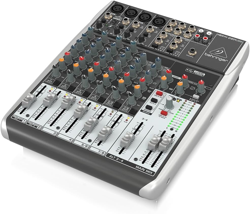 Behringer Q1204USB 12-Input USB Audio Mixer