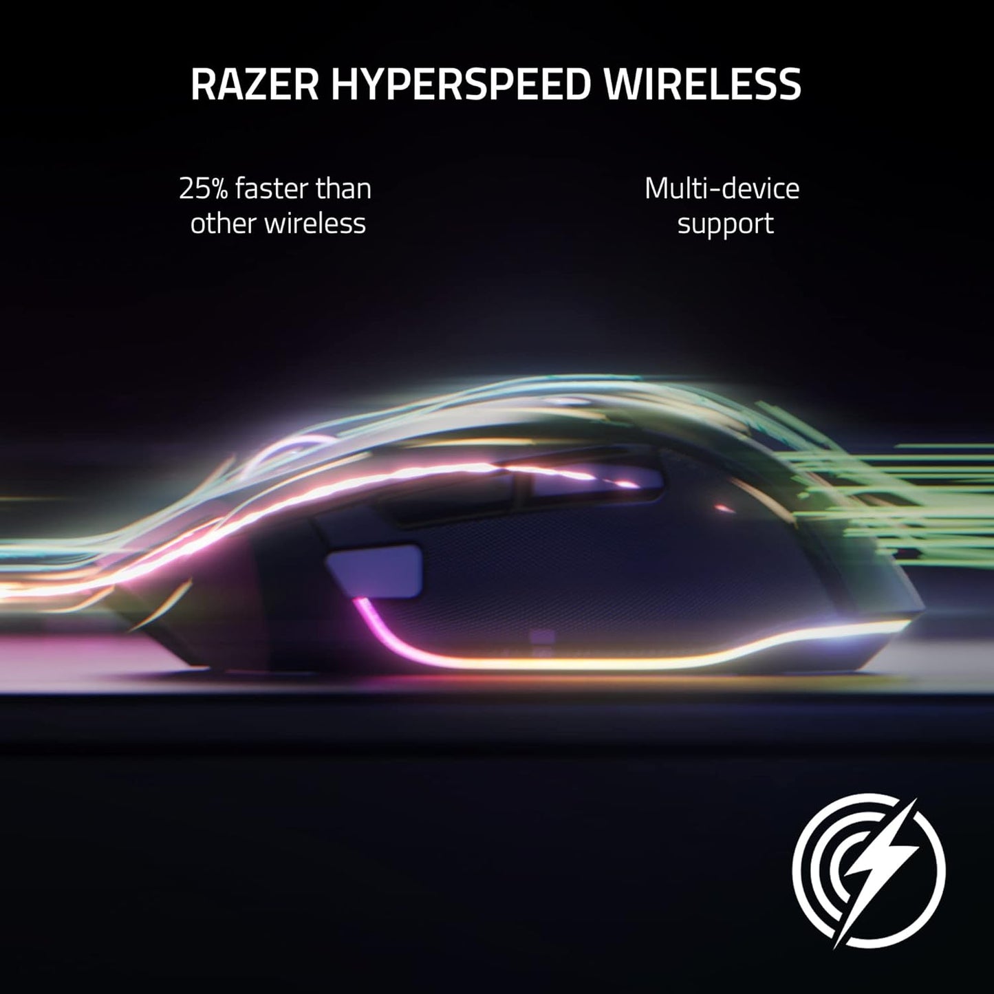 Razer Basilisk V3 Pro Wireless Gaming Mouse - White