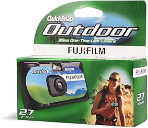 Fujifilm 7129033 Quicksnap Outdoor 800 Disposable Camera