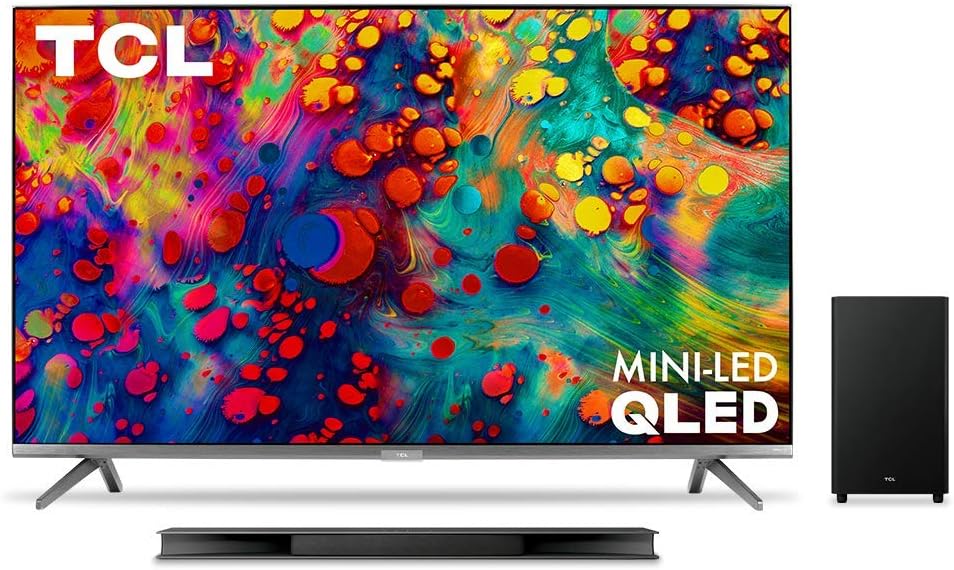 TCL 75" 6-Series 4K UHD ROKU TV & Sound Bar Bundle