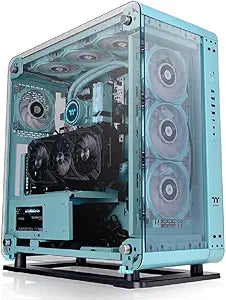 Thermaltake Core P6 TG Turquoise ATX Mid-Tower PC Case