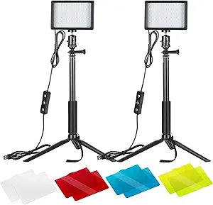 Neewer 10100530 Tabletop LED Video Light Kit — main product image