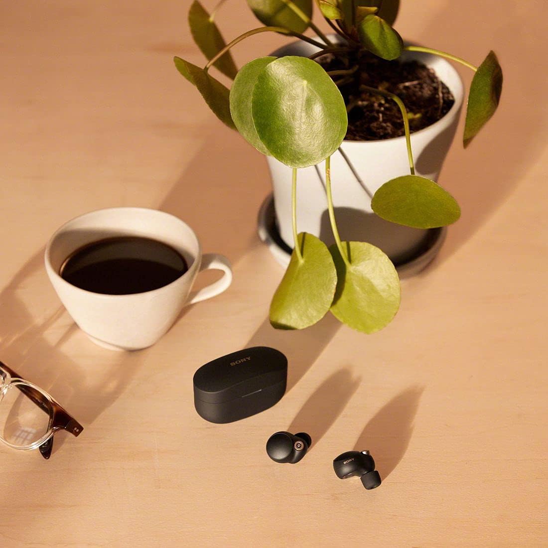 Sony WF1000XM4 Noise Cancelling Wireless Earbuds Black