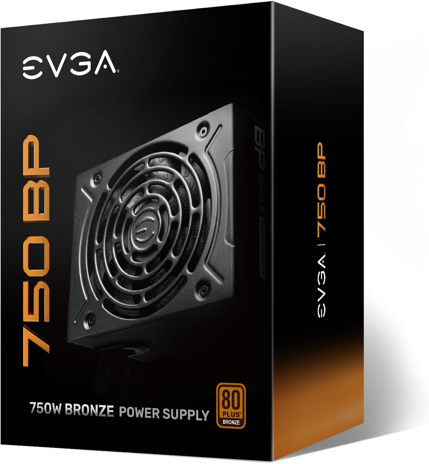 EVGA 100-BP-0750-K1 750 BP 750W 80+ Bronze Power Supply