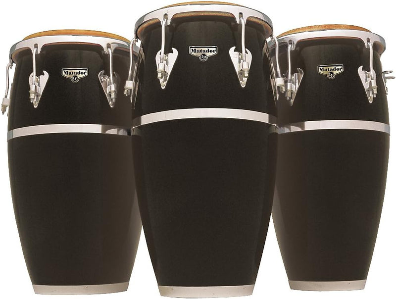 Latin Percussion M652S-BK Matador Fiberglass Conga 11.75