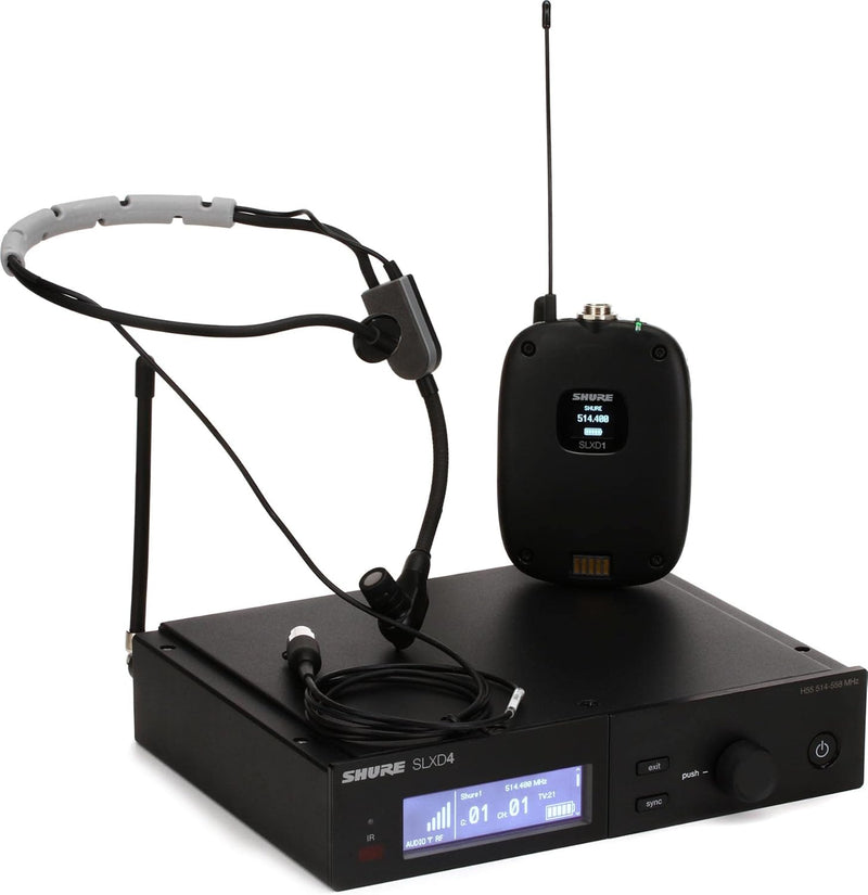Shure SLXD14/SM35 Wireless Headworn Microphone System — main product image