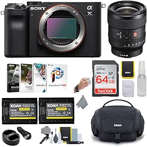 Sony A7C Alpha Full-Frame Mirrorless Camera Bundle
