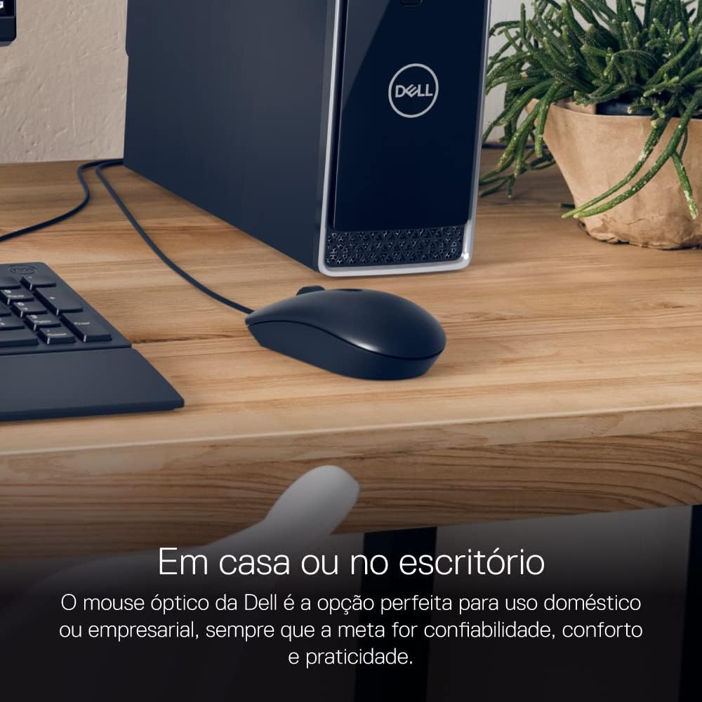 Dell MS116-BK USB Optical Mouse - Black