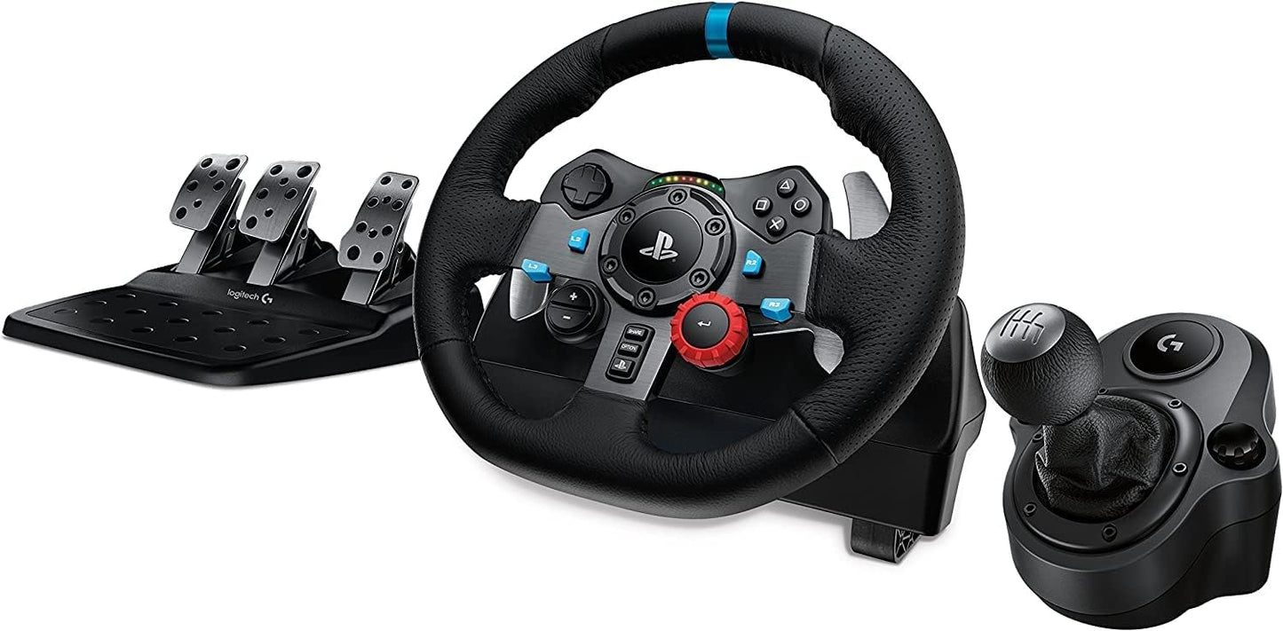 Logitech 941-000110-cr G29 Racing Wheel Shifter Bundle Renewed