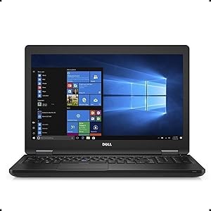 Dell LATITUDE 5580 Business Laptop: i7-7820HQ, 8GB, 128G SSD, Win10 Pro (Renewed)