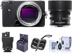 Sigma fp Mirrorless Camera 45mm f/2.8 Lens Bundle
