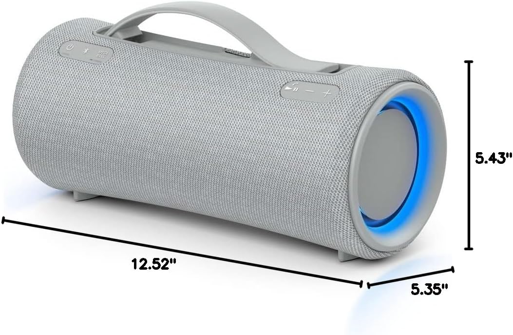 Sony SRSXG300/HZ X-Series Wireless Bluetooth Party Speaker - Light Gray