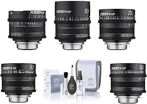 Rokinon Xeen CF 5-Lens Bundle - Cine Prime Lens Kit