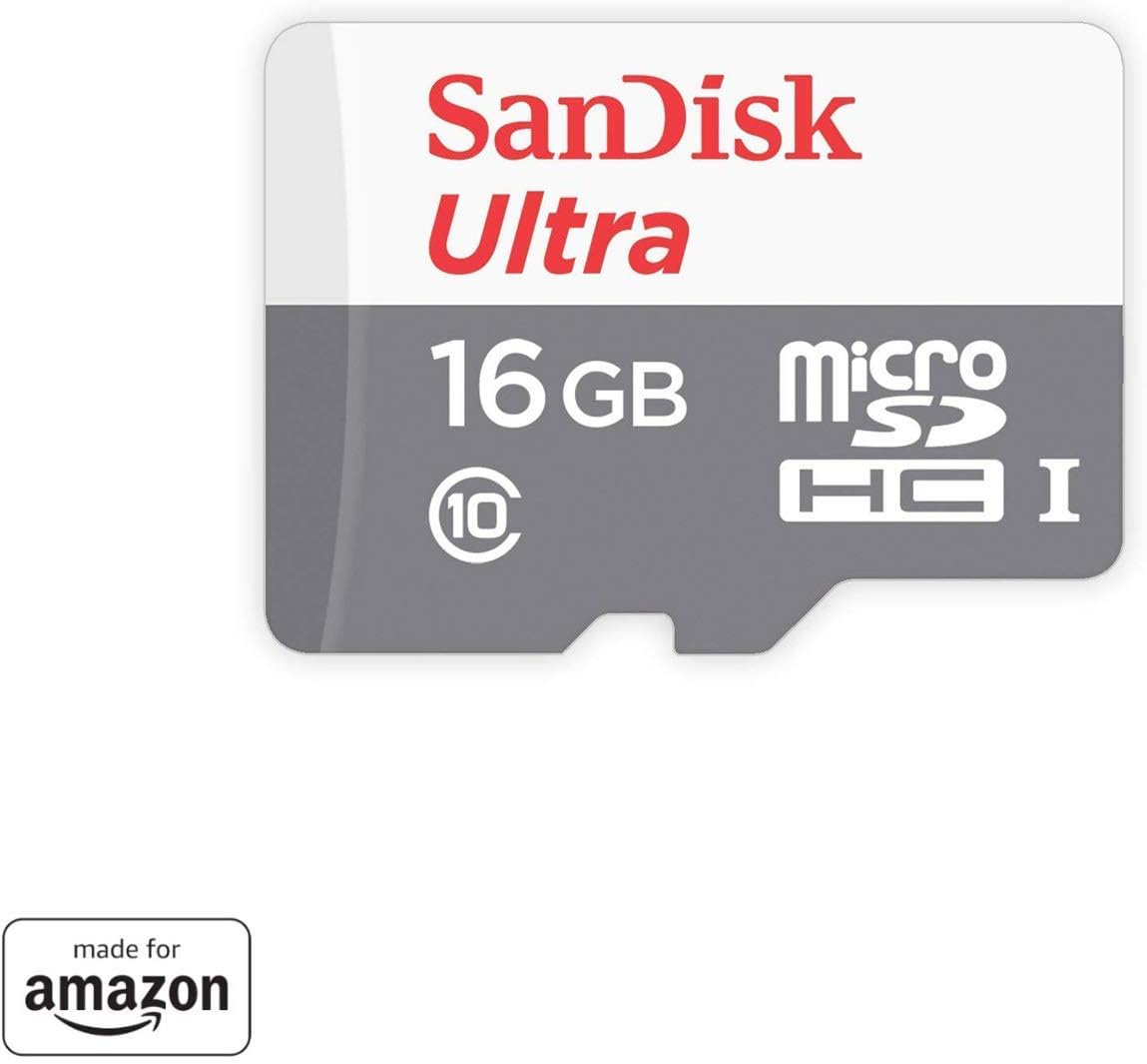 SanDisk SDSQUNB-016G-AZFMN 16GB microSD Card for Fire Tablets