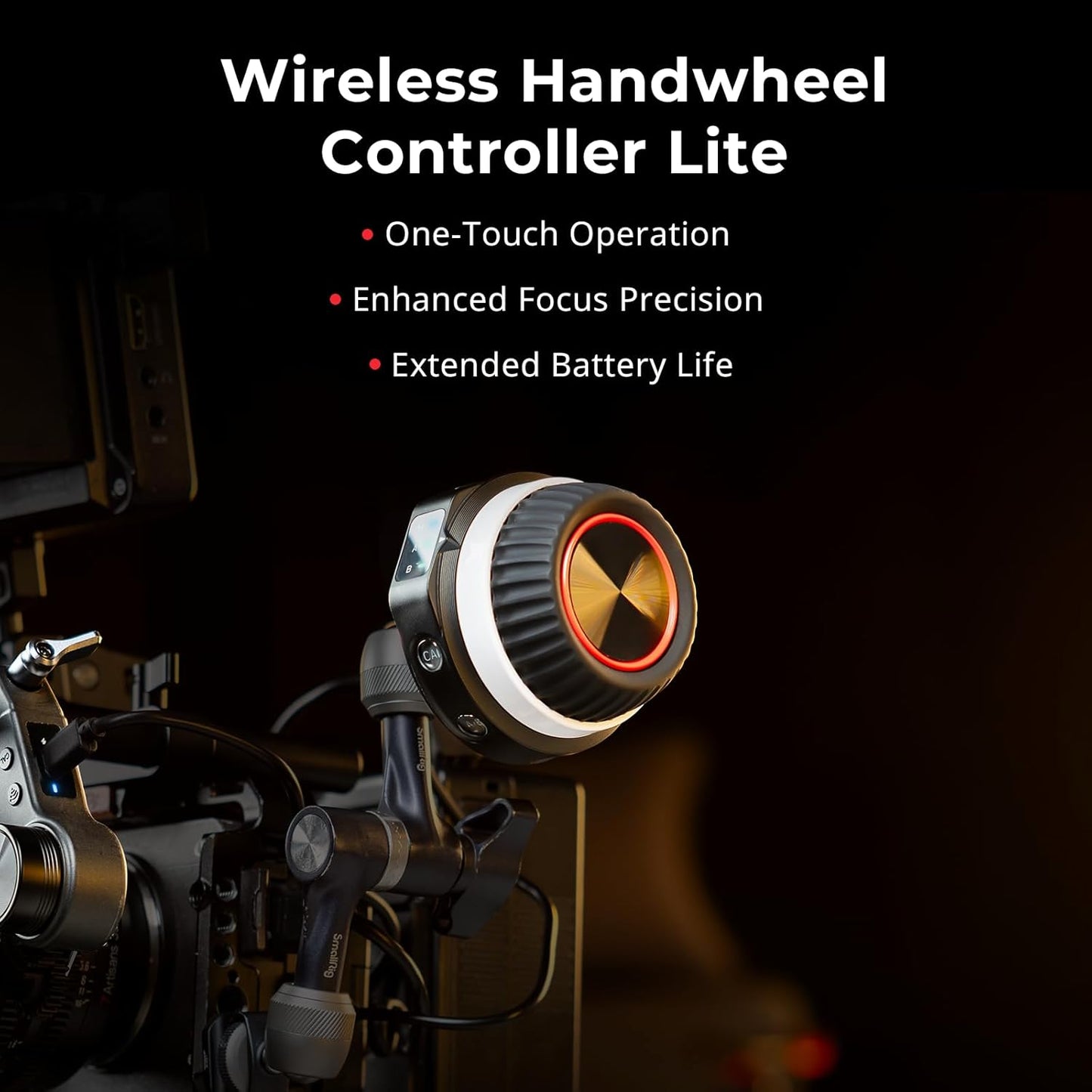 SmallRig 4295 Wireless Handwheel Controller (Lite) for DSLR