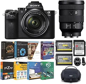 Sony Alpha a7II Camera with 28-70mm and 24-105mm Lenses