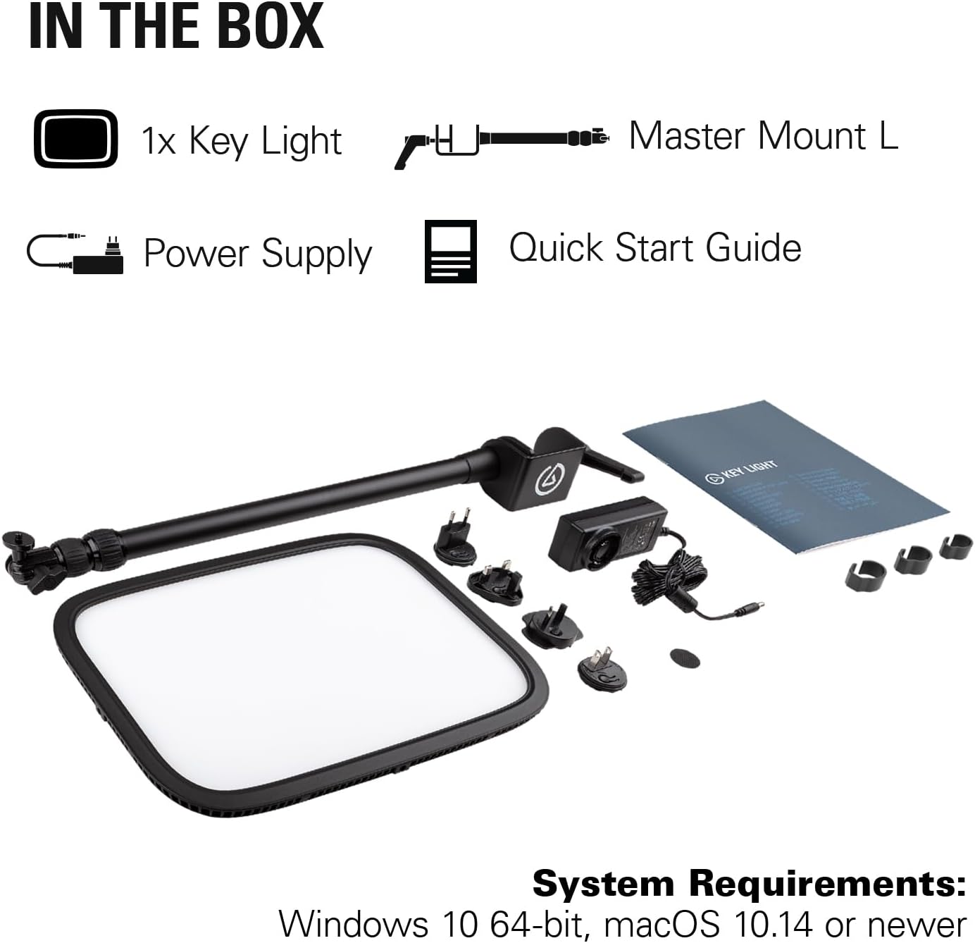Elgato 10GAK9901 Key Light Professional Studio Lamp