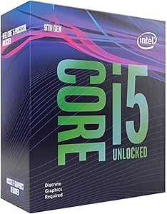 Intel BX80684I59600KF Core i5-9600KF Unlocked Processor