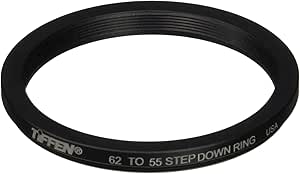 Tiffen 6255SDR 62-55mm Step-Down Lens Ring Adapter